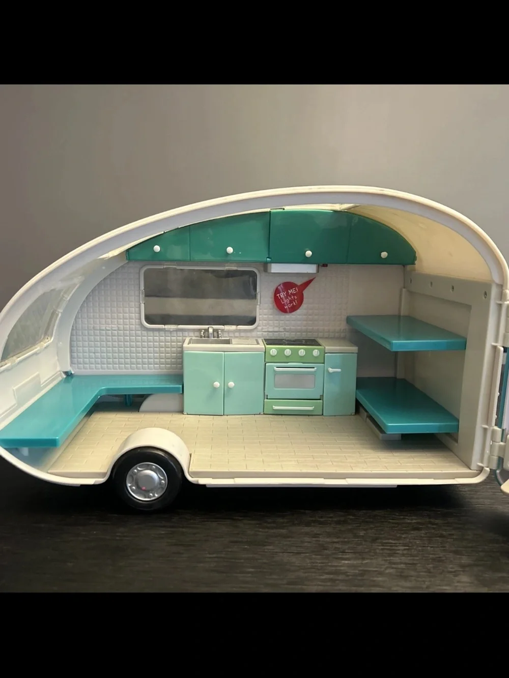 Our Generation Lori Teardrop Camper/Glamper/RV Trailer For 6